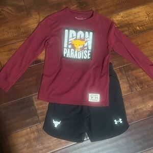 Boys Under Armour outfit project rock